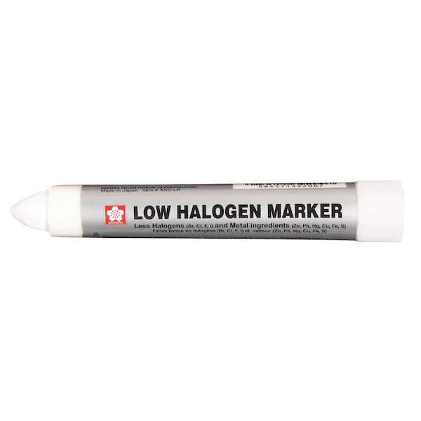 Sakura Solid Paint Marker Low Halogen, White Color Family, 12PK XSCLH-50 - main